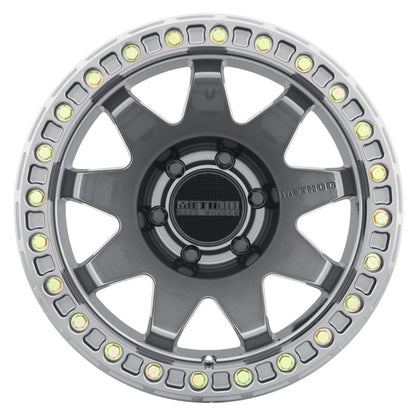 Method Wheels Method MR108 17x9 -44mm Offset 6x5.5 106.25mm CB Gloss Titanium w/BH-H24125-38 Wheel