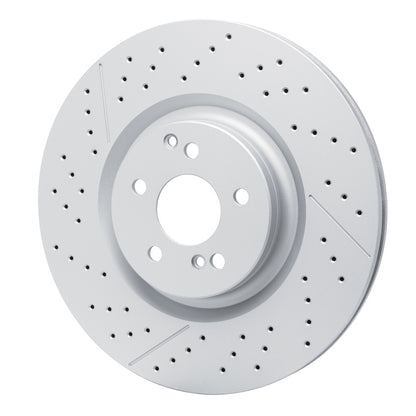 DFC 18-25 Mercedes-Benz AMG GT 43 Rear Drilled GeoSPEC Coated Rotor and Slotted