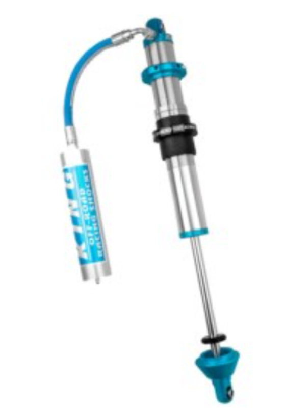 King Shocks 14in 2.5 PR Coilover Shock Remote Res w/o Springs w/ IBP & Comp Adjuster & swivel cap