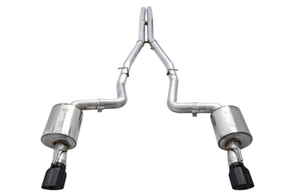 AWE Tuning 2015+ Dodge Charger 6.4L/6.2L Non-Resonated Touring Edition Exhaust - Diamond Blk Tips