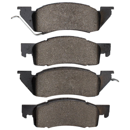 DFC 87-90 Dodge Dakota 4WD Front 5000 Advanced Semi Metallic Brake Pads