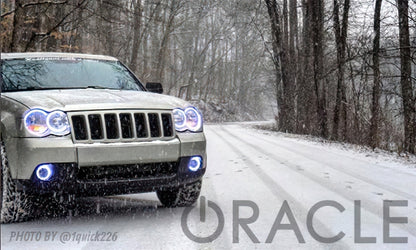ORACLE Lighting Oracle Jeep Grand Cherokee 05-10 Halo Kit - ColorSHIFT w/ Simple Controller