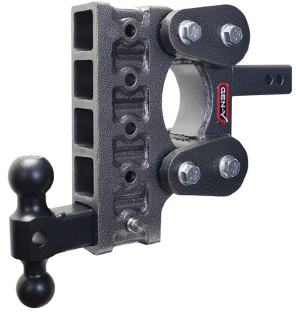 GEN-Y Hitch Gen-Y The Boss Torsion-Flex 2in Shank 7.5in Drop 1.1K TW 10K Hitch w/GH-031 Dual-Ball