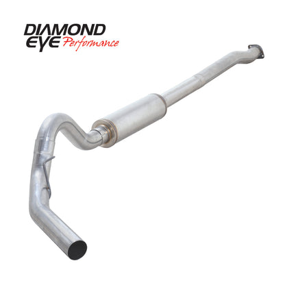 Diamond Eye Performance Diamond Eye KIT 4in Catback Single GAS AL FORD 3.5L F150 ECO-BOOST 11-13