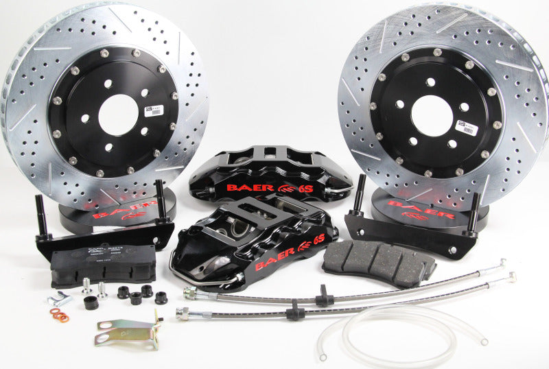 Baer Brakes 12-17 Chrysler 300 15in Extreme+ Front Brake Kit-Black-