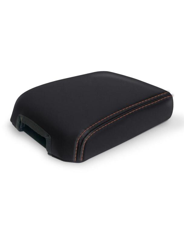 PRP Seats PRP Center Console Cover for 16-23 Toyota Tacoma - Black/Orange