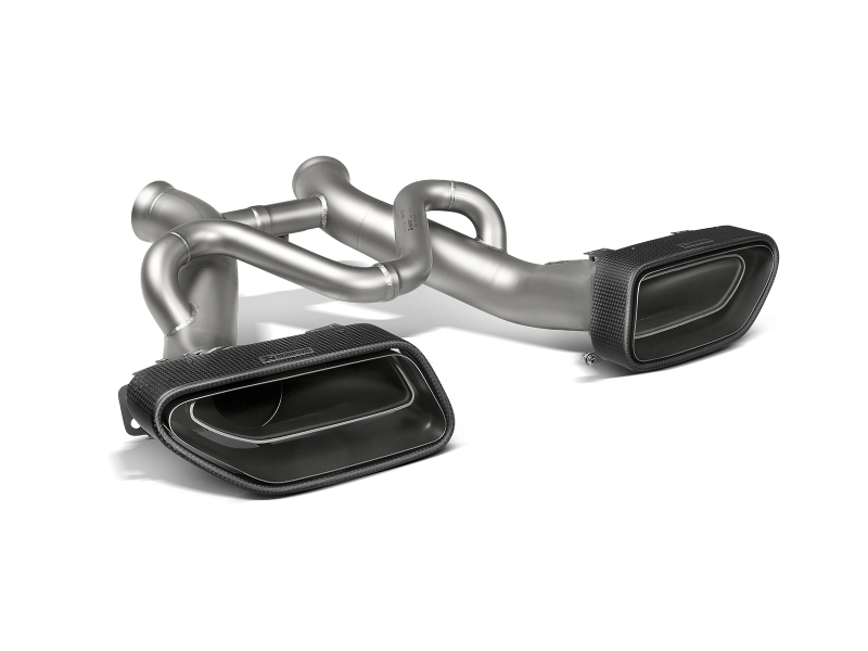 Akrapovic Akrapovic 14-17 McLaren 650S/650S Spyder Slip-On Line (Titanium) w/ Carbon Tips