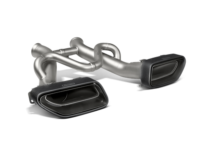 Akrapovic Akrapovic 14-17 McLaren 650S/650S Spyder Slip-On Line (Titanium) w/ Carbon Tips