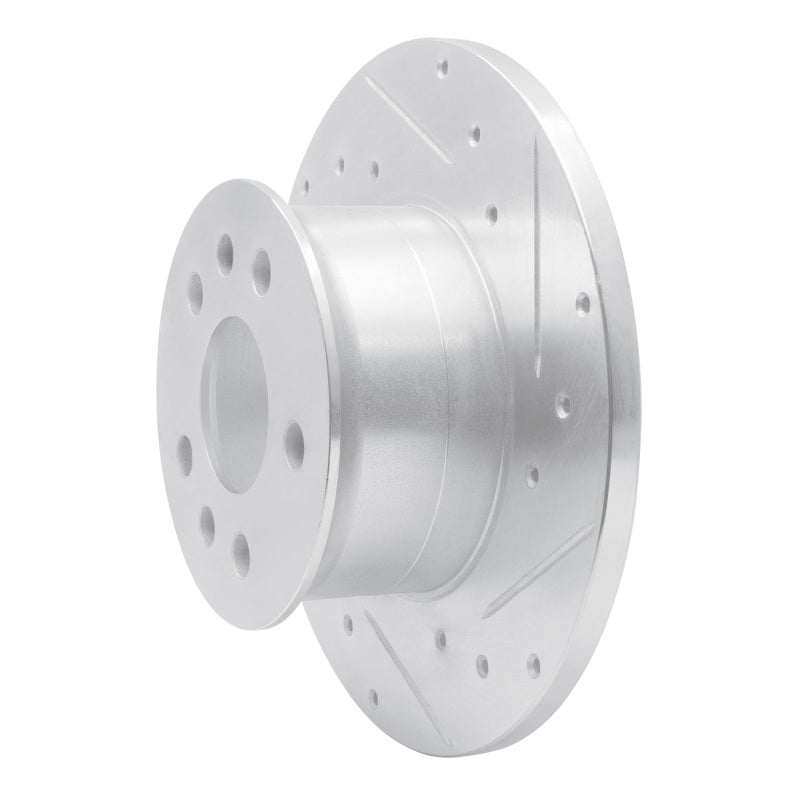 R1 Concepts R1 72-78 Volkswagen Type 2 Front Right Drilled & Slotted Silver Brake Rotor