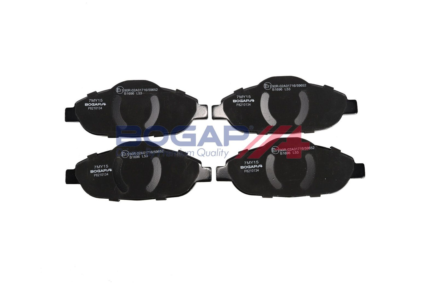 BOGAP P8210134 Brake Pad Set, Disc Brake