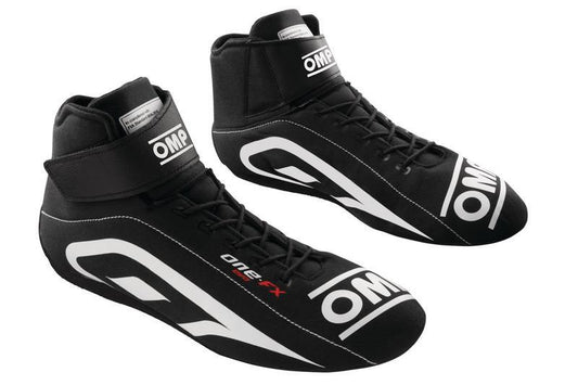 OMP ONE EVO FX SHOES FIA 8856-2018 BLACK SZ 45