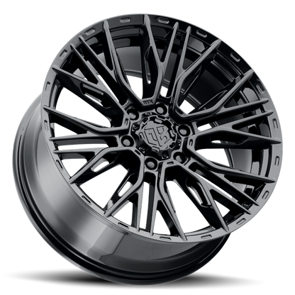 MTX Wheels MTX Gangstar Gloss Black 20x9.5in / 6x135 BP / 15mm Offset / 87.1mm Bore