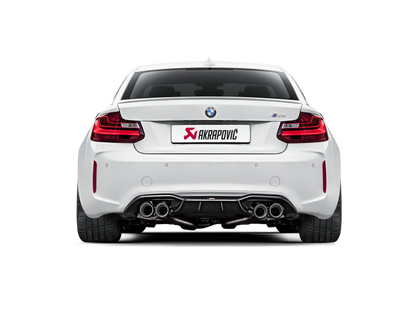 Akrapovic Akrapovic 16-17 BMW M2 F87 (Excl M2 Competition) Evolution Line Cat Back (Titanium) w/Carbon Tips