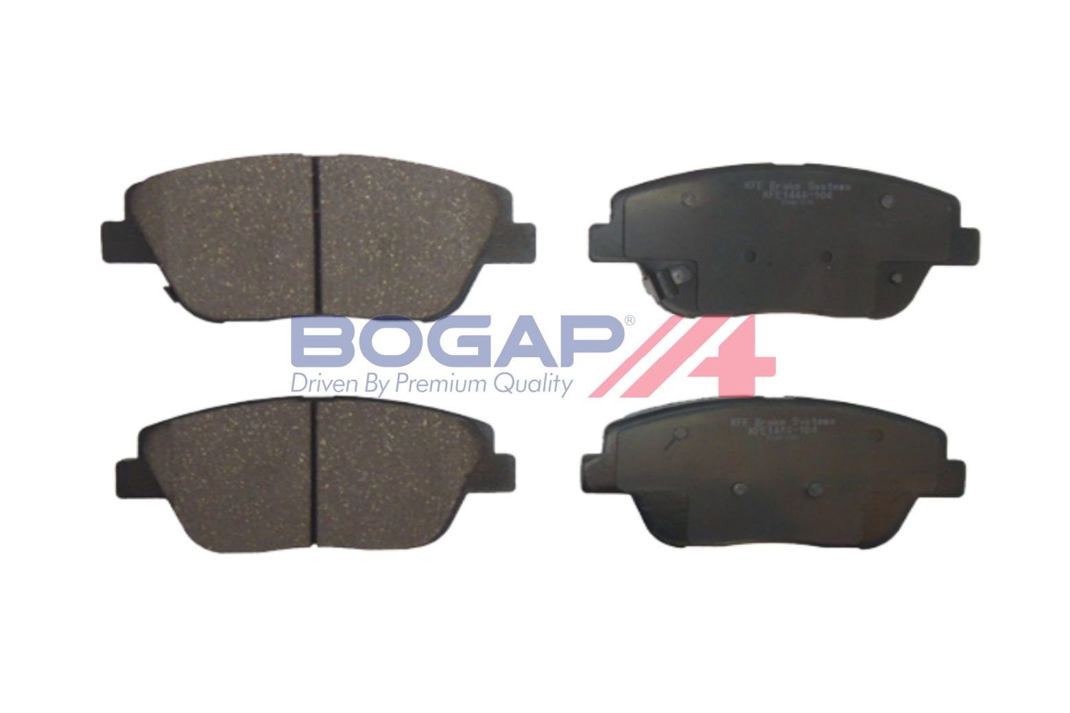 BOGAP Y8210206 Brake Pad Set, Disc Brake