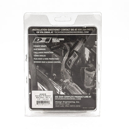 DEI Stainless Clamp 1.88in to 2.19in - Wide Band Clamp 1 per pack