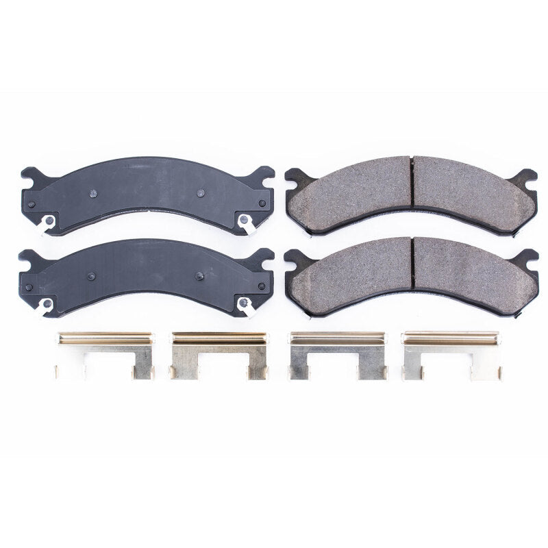 PowerStop Power Stop 01-06 Chevrolet Silverado 3500 Rear Z17 Evolution Ceramic Brake Pads w/Hardware