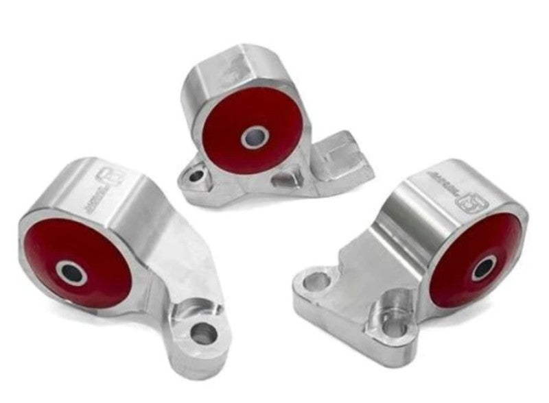 Innovative Mounts Innovative 88-91 Civic D-Series Black Aluminum Mounts 75A Bushings (Cable)