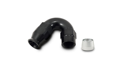 Vibrant -4AN 150 Degree Hose End Fitting for PTFE Lined Hose