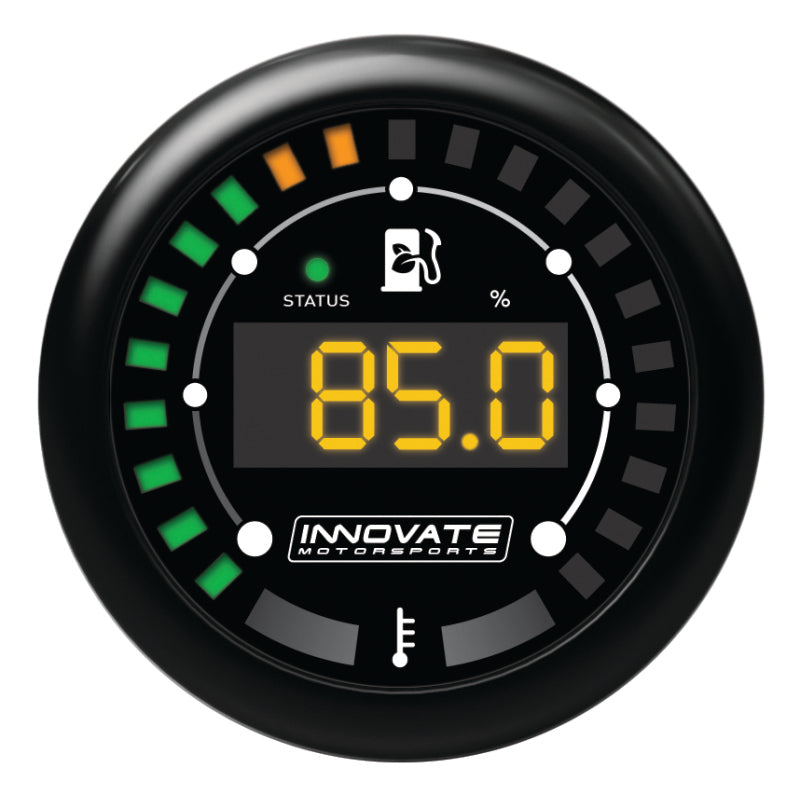 Innovate Motorsports Innovate MTX-D Ethanol Content & Fuel Temp Gauge Kit (SENSOR NOT INCLUDED)