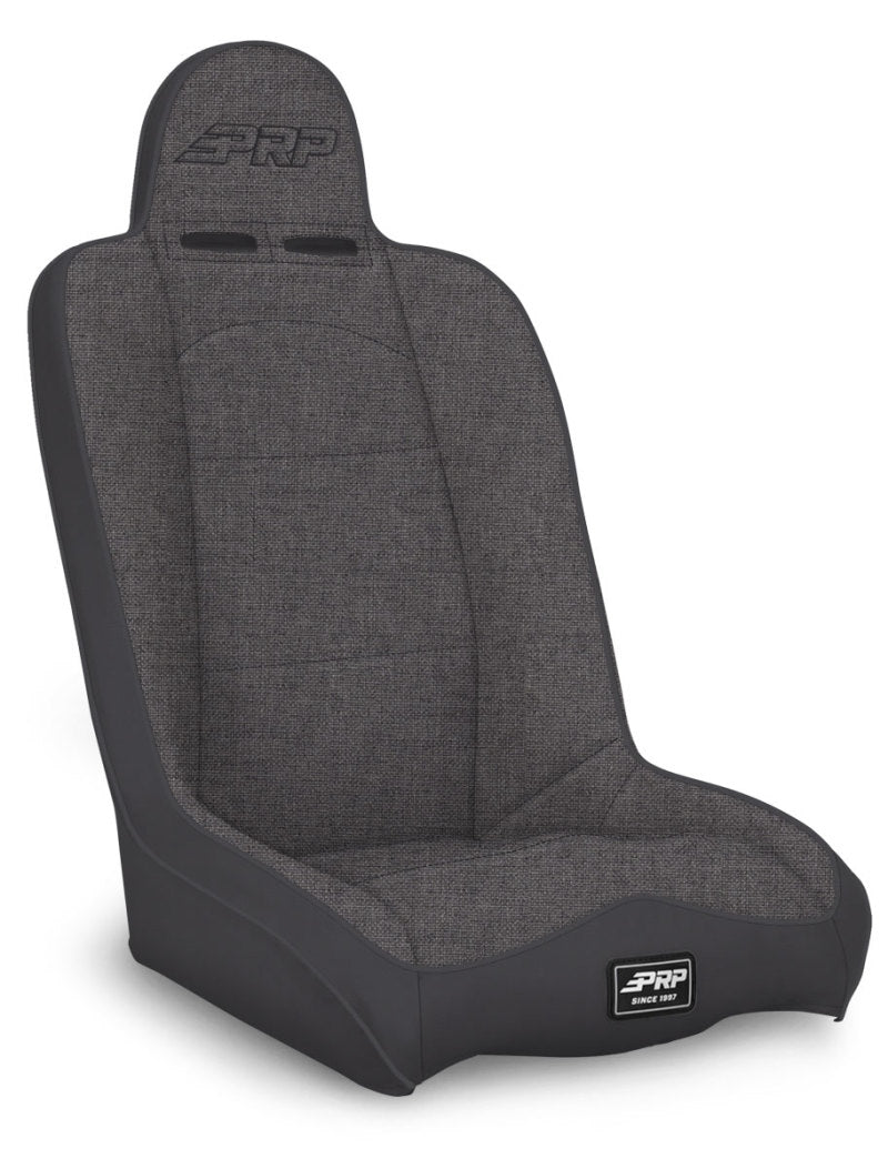 PRP Seats PRP Daily Driver High Back Suspension Seat (Two Neck Slots) - All Grey