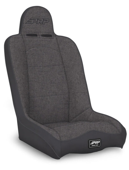 PRP Seats PRP Daily Driver High Back Suspension Seat (Two Neck Slots) - All Grey