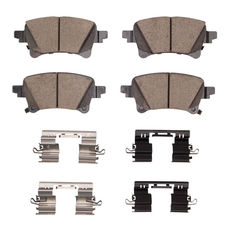 R1 Concepts R1 20-25 Jeep Gladiator Rear Ceramic Pads & Hardware Kit