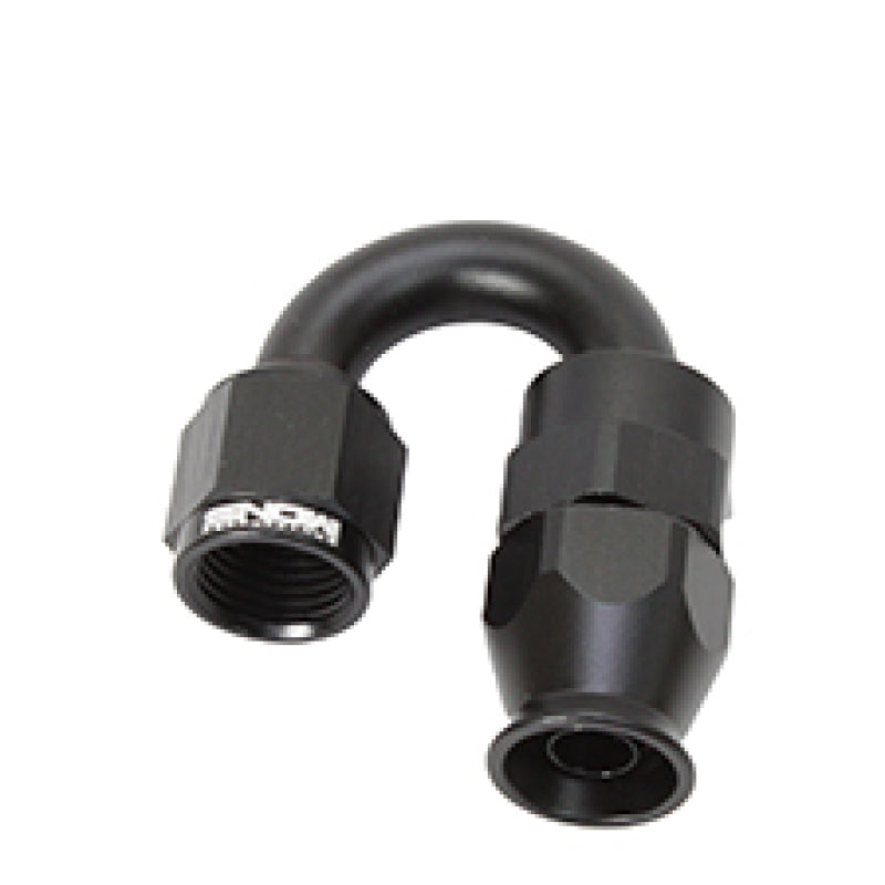 Snow Performance Snow -6AN 180 Degree PTFE Hose End (Black)