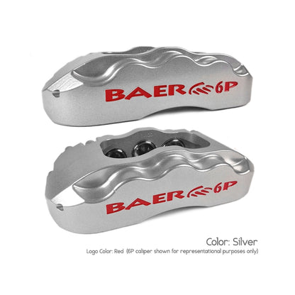 Baer Brakes 70-74 Chevrolet Camaro 14in Extreme+ Rear SDZ Brake Kit - Silver