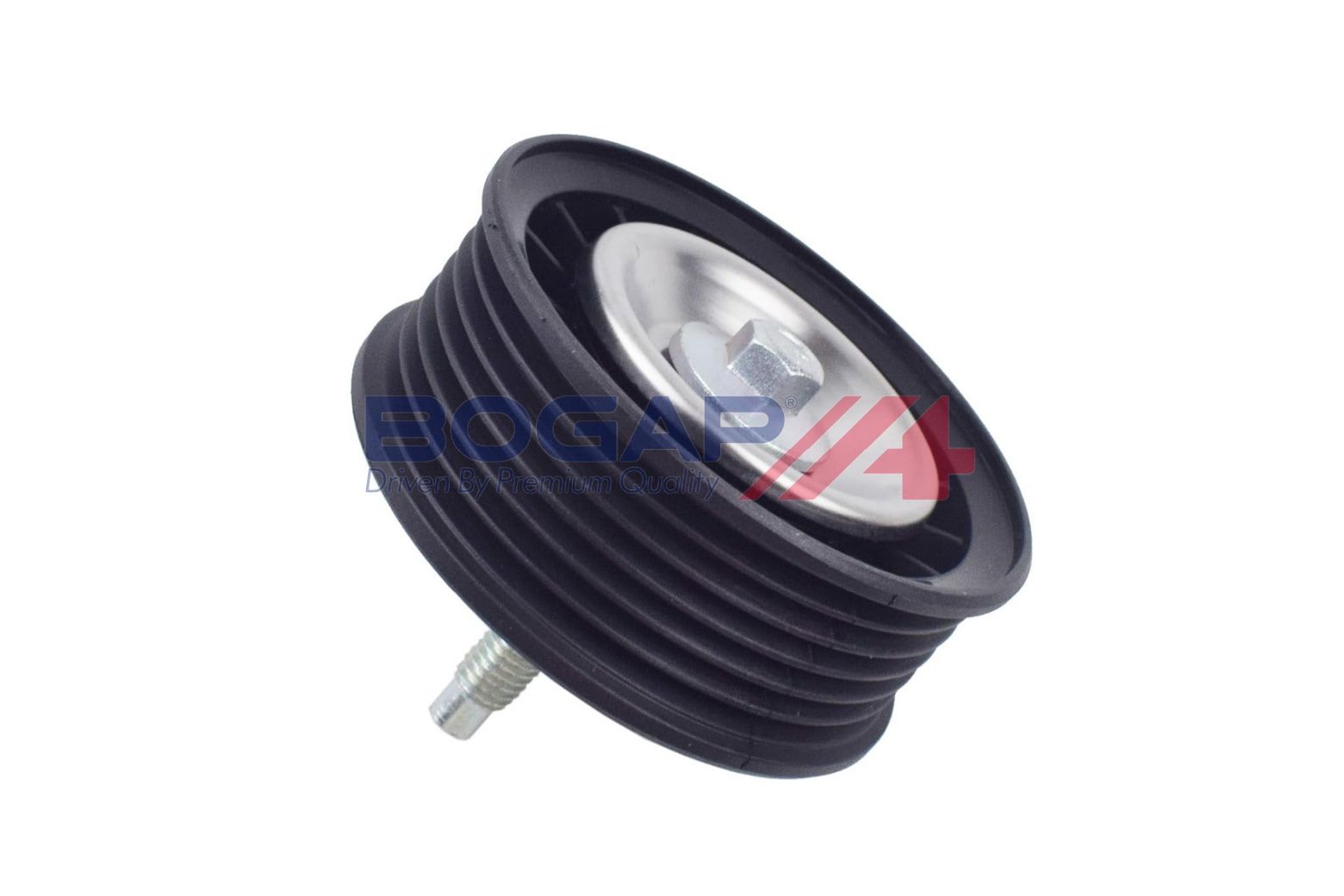 BOGAP E1320102 Deflection/Guide Pulley, V-Ribbed Belt