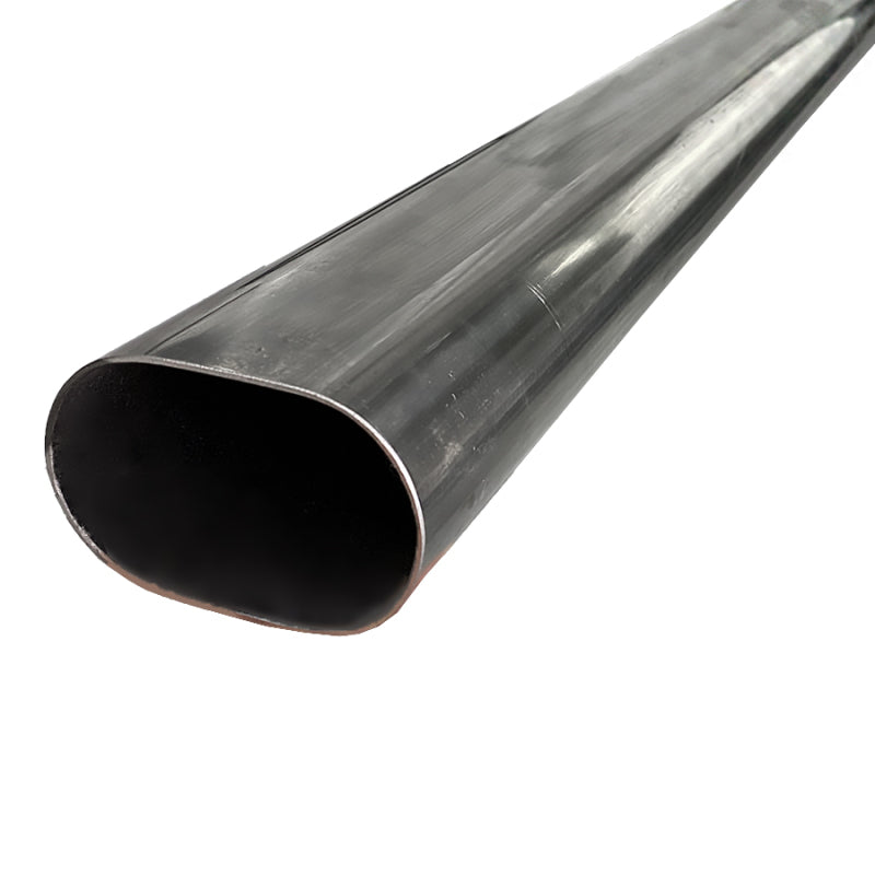 Granatelli Motor Sports Granatelli 5ft Long 3.0in Oval Stainless Steel Tubing