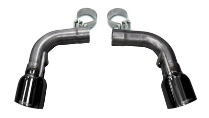 CORSA Performance Corsa 2016-24 Chevy Camaro SS 2.75in Inlet / 4.5in Outlet Black PVD Tip Kit (For Corsa Exhaust Only)