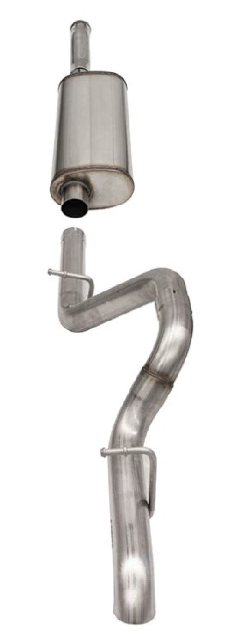 CORSA Performance Corsa 2018-2025 Jeep Wrangler JLU 3.6L Sport 2.75in Cat-Back Exhaust w/ Turn Down Tip