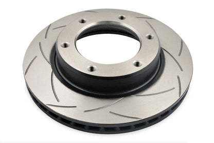 DBA 90-92 Toyota Land Cruiser Front Street Series Slotted Brake Rotor