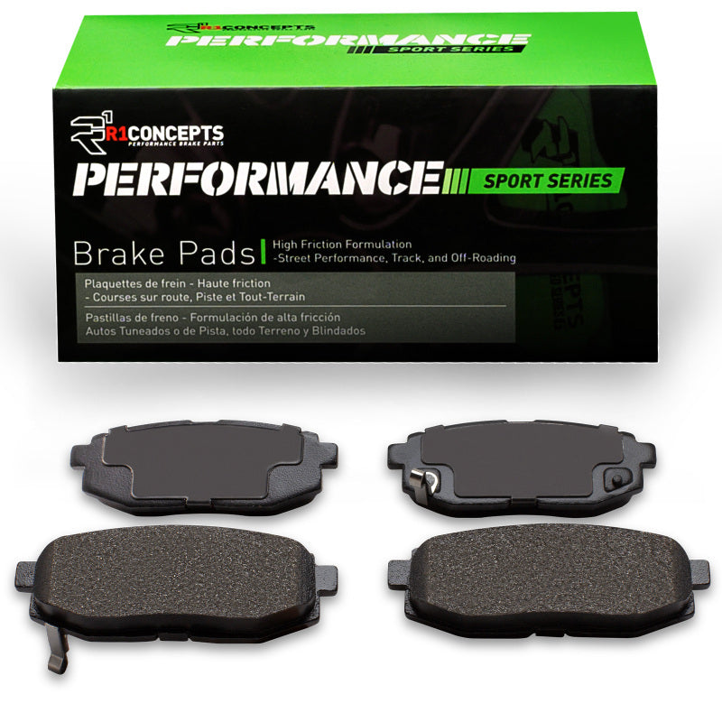 R1 Concepts R1 24-25 Toyota GR86 Rear R1 Performance Sport Pads