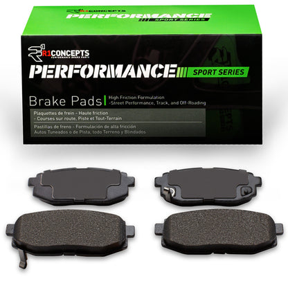 R1 Concepts R1 24-25 Toyota GR86 Rear R1 Performance Sport Pads
