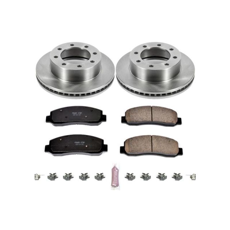 PowerStop Power Stop 10-11 Ford F-350 Super Duty Front Autospecialty Brake Kit