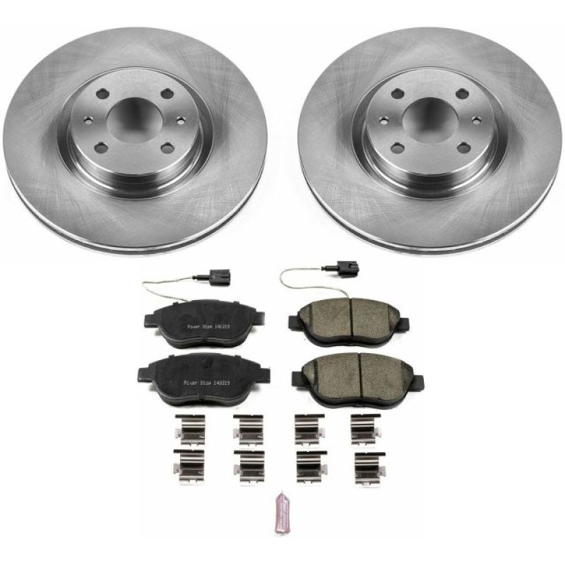PowerStop Power Stop 12-18 Fiat 500 Front Autospecialty Brake Kit