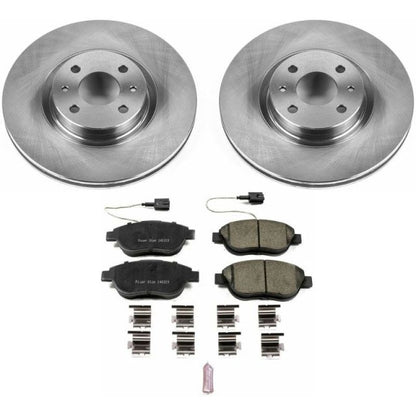 PowerStop Power Stop 12-18 Fiat 500 Front Autospecialty Brake Kit