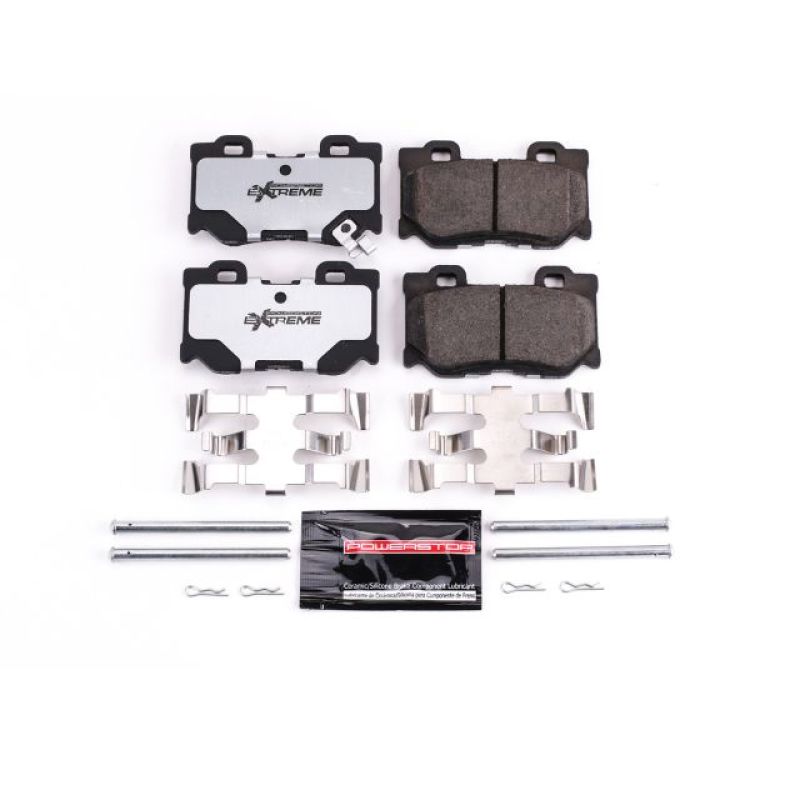 PowerStop Power Stop 09-13 Infiniti FX50 Rear Z26 Extreme Street Brake Pads w/Hardware