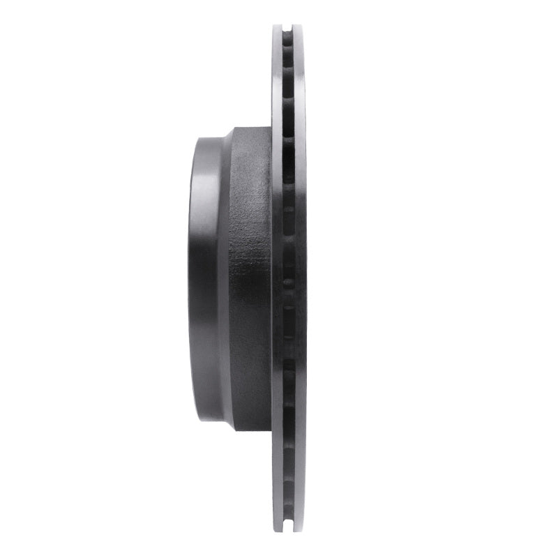 R1 Concepts R1 10-12 Land Rover Range Rover Rear Right Drilled & Slotted Black Brake Rotor