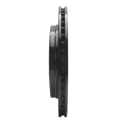 R1 Concepts R1 13-19 Cadillac ATS Rear Right Drilled & Slotted Black Brake Rotor