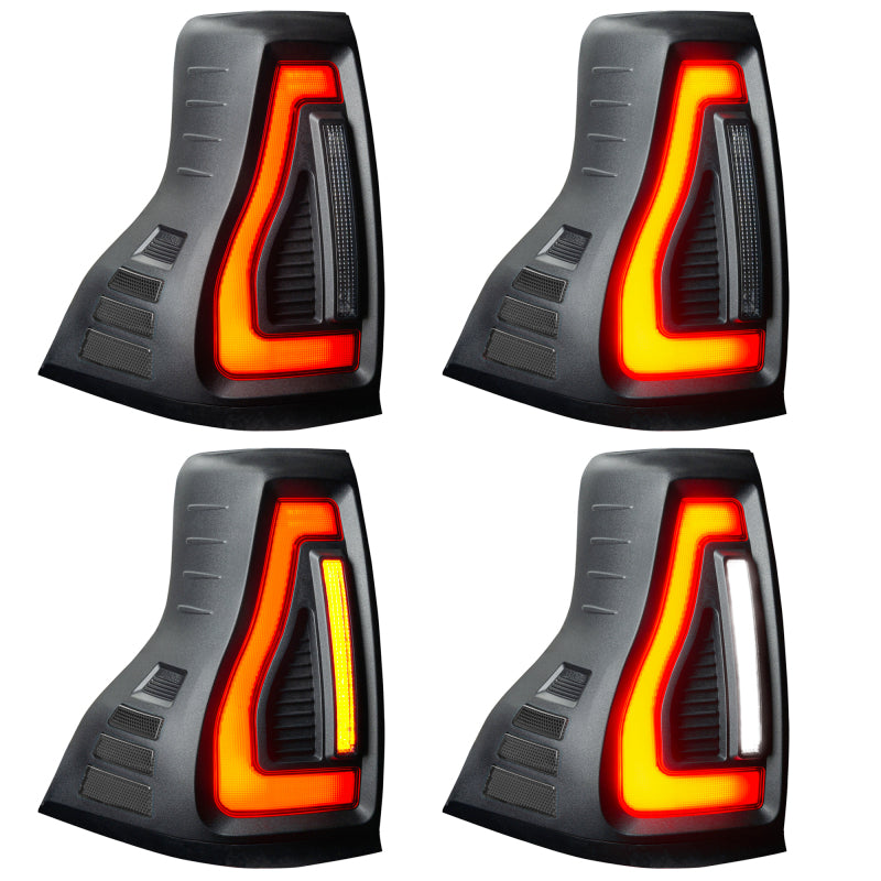 ORACLE Lighting Oracle 10-23 Lexus GX460 and Toyota Prado Flush Lensless LED Tail Lights - Black Series