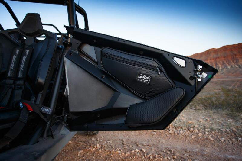 PRP Seats PRP Polaris RZR PRO XP/PRO R/Turbo R Front Door Bags with Knee Pad (Pair)