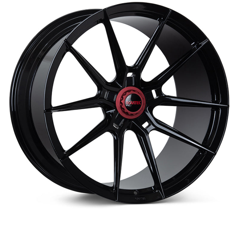 Vossen x Novitec NF10 21x10 - 5x114.3 BP - ET32 - Gloss Black Ferrari 812 Superfast/GTS Front Wheel