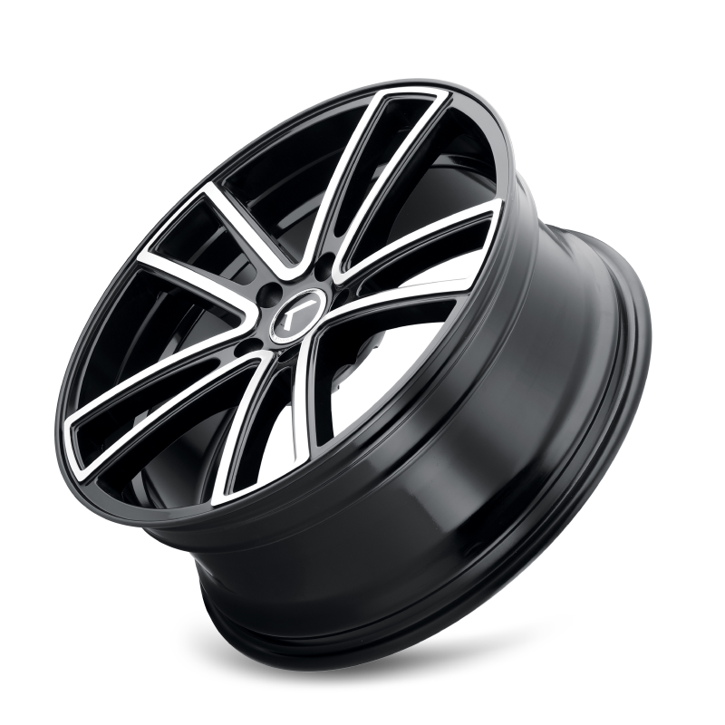 Kraze Wheels Kraze KR190 Lusso 22x8.5 / 5x115 BP / 38mm Offset / 72.62mm Hub Gloss Black Machined Wheel