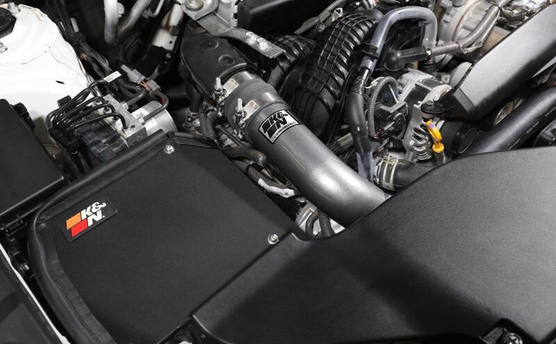 K&N Engineering K&N 22-23 Subaru WRX 2.4L H4 Aluminum Charge Pipe Kit - Gunmetal Gray