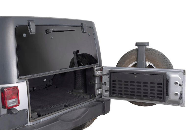 Tuffy Products Tuffy Jeep Wrangler Molle Tailgate Lockbox W/ Keyed Lock