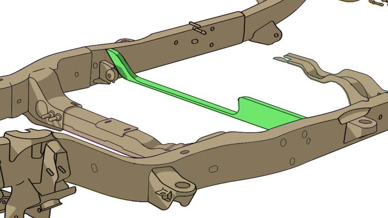 RustBuster Rust Buster Avalanche/Suburban/Yukon Front Frame Support Crossmember