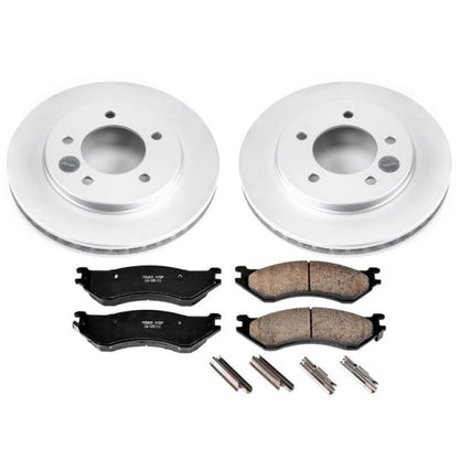PowerStop Power Stop 97-02 Ford Expedition Front Z17 Evolution Geomet Coated Brake Kit
