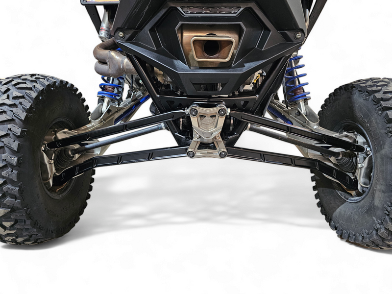Elektric Off Road Elektric Offroad 2022+ Polaris Rzr Pro R Turbo R Billet High Clearance Radius Rods Anodized Blk